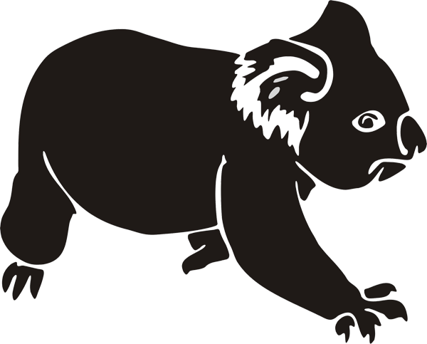 Aufkleber Koala