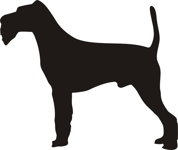 Hundeaufkleber Foxterrier