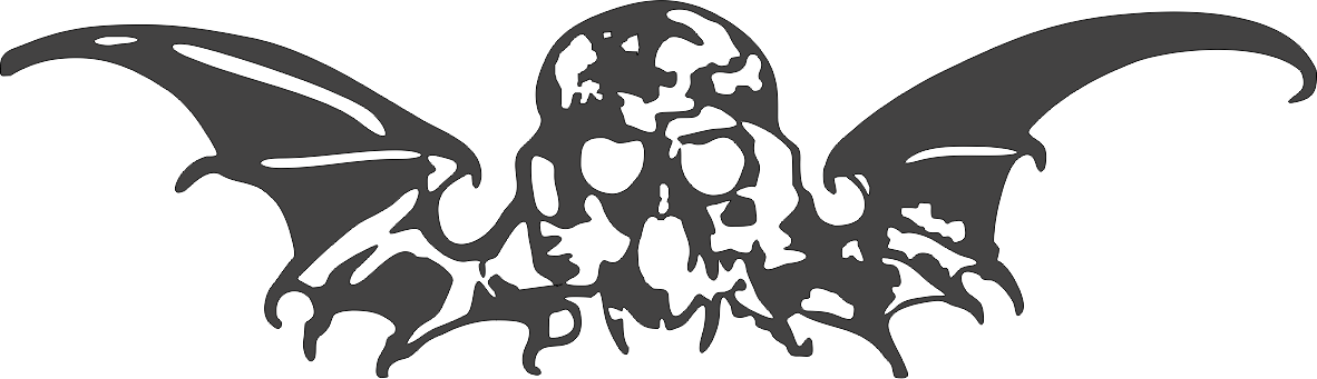 Aufkleber Fantasy Totenkopf