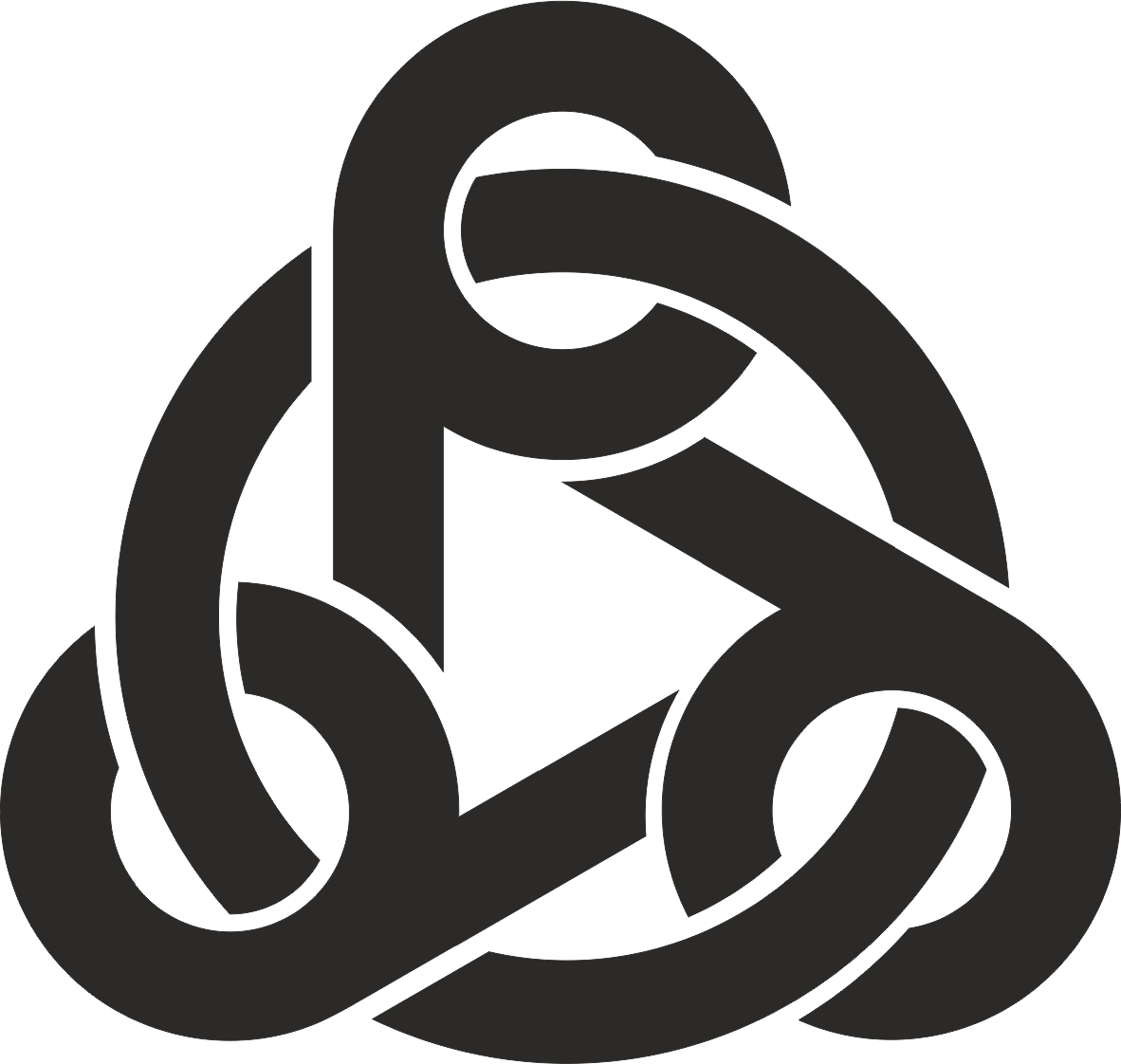 Aufkleber Triskel