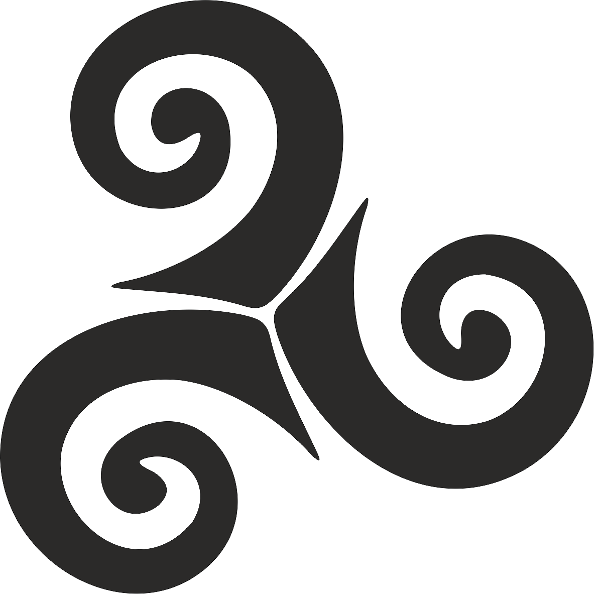 Aufkleber Triskel