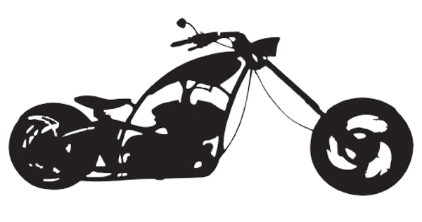 Motorrad-Aufkleber