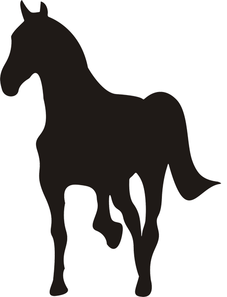 Aufkleber Pferd