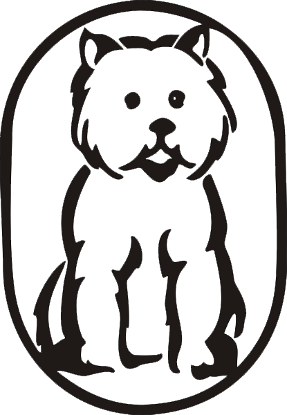 Hundeaufkleber